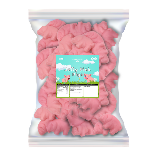 Bag of Pink Pig Sweets