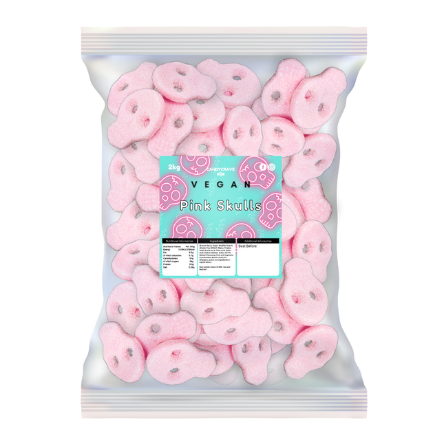Candycrave Vegan Pink Skulls 2kg