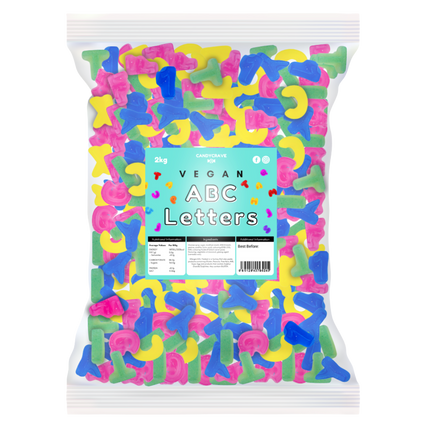 Candycrave Vegan ABC Letters 2kg