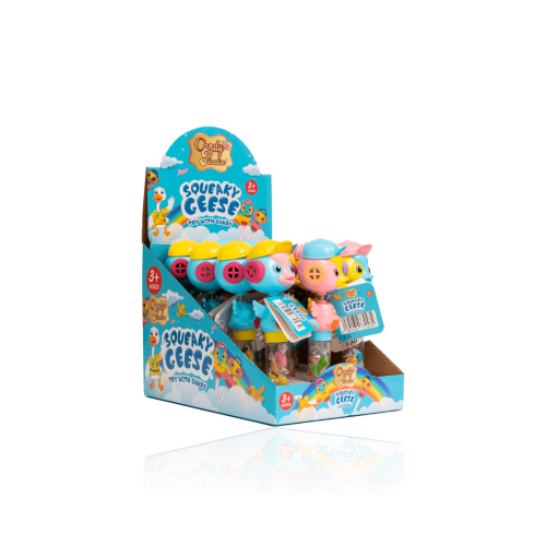 Candy Paradise Squeaky Geese Toy With Candy 12x10g