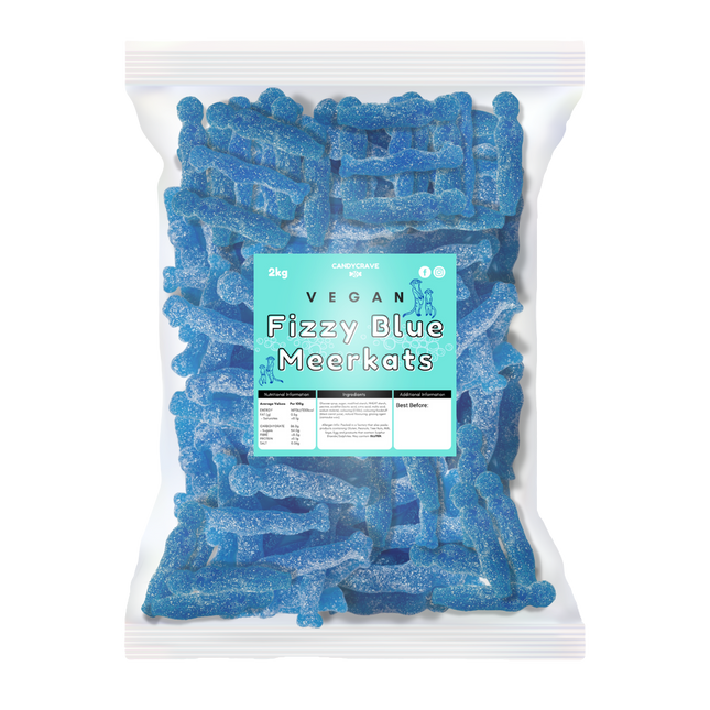 Candycrave Vegan Fizzy Blue Meerkat 2kg