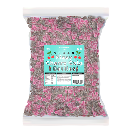 Candycrave Vegan Fizzy Cherry Cola Bottles 2kg