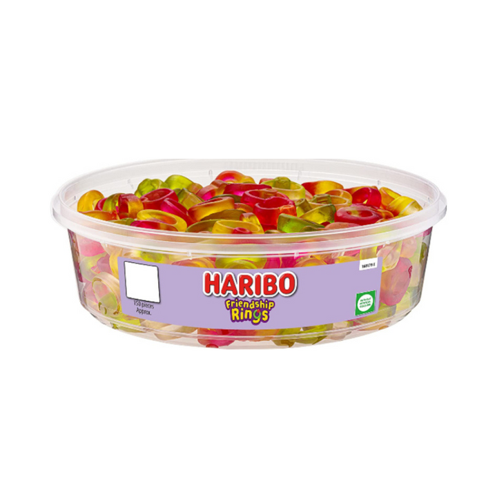 Haribo Friendship Rings Tub