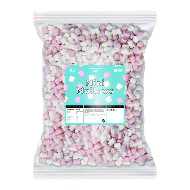 Candycrave Mini Mallows 1kg
