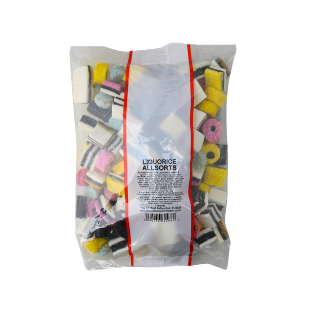 Pells Liquorice Allsorts 1Kg