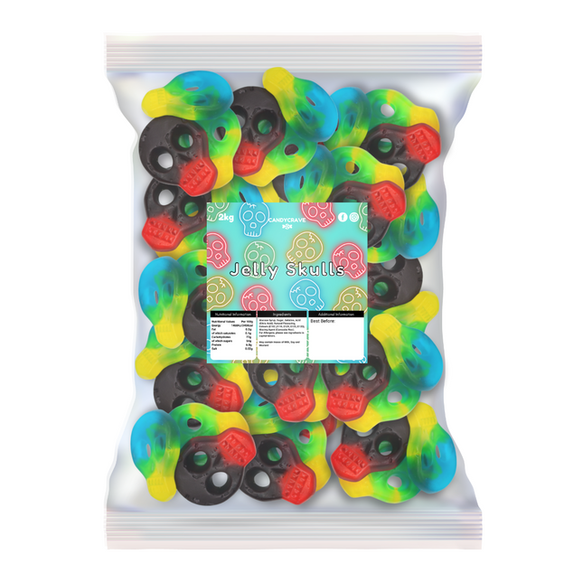 Candycrave Jelly Skulls 2kg