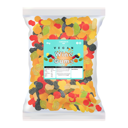Candycrave Vegan Wine Gums 2kg